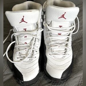 Air Jordan White and Black Sneakers